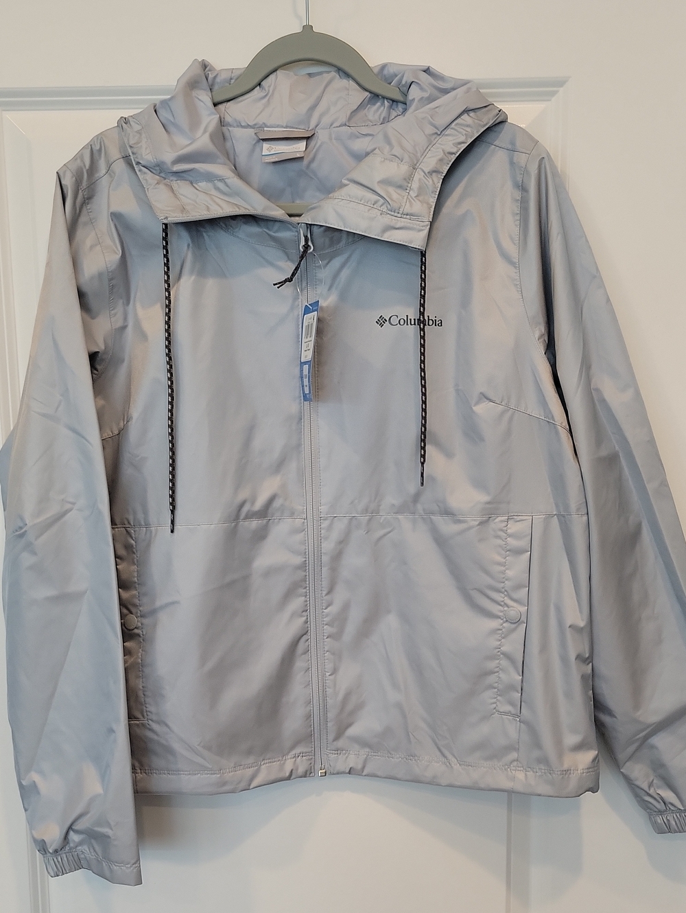 Columbia Women's Omni-Tech Echo Valley Gray Metallic Size Large NWT